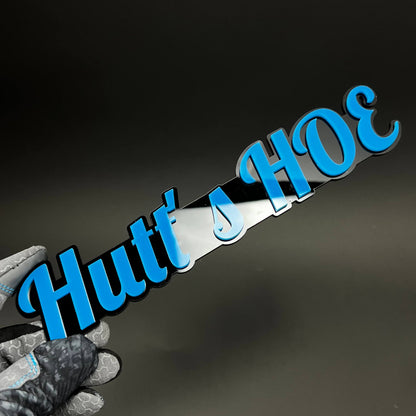 1PC Hutt's HOE 3D Acrylic Badge - Car Truck Emblem Fender Tailgate Trunk Sticker