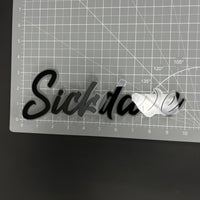 1PC Sickdave 3D Acrylic Badge - Car Truck Emblem Fender Tailgate Trunk Sticker