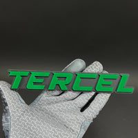 1PC TERCEL 3D Acrylic Badge - Car Truck Emblem Fender Tailgate Trunk Sticker