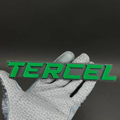 1PC TERCEL 3D Acrylic Badge - Car Truck Emblem Fender Tailgate Trunk Sticker