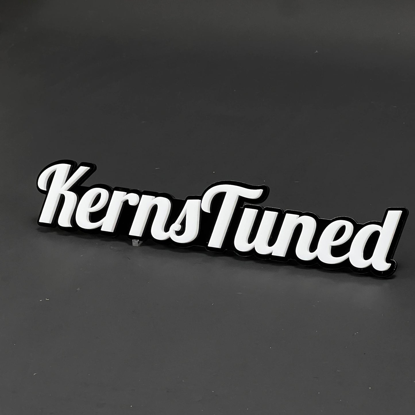 1PC KernsTuned 3D Acrylic Badge - Car Truck Emblem Fender Tailgate Trunk Sticker