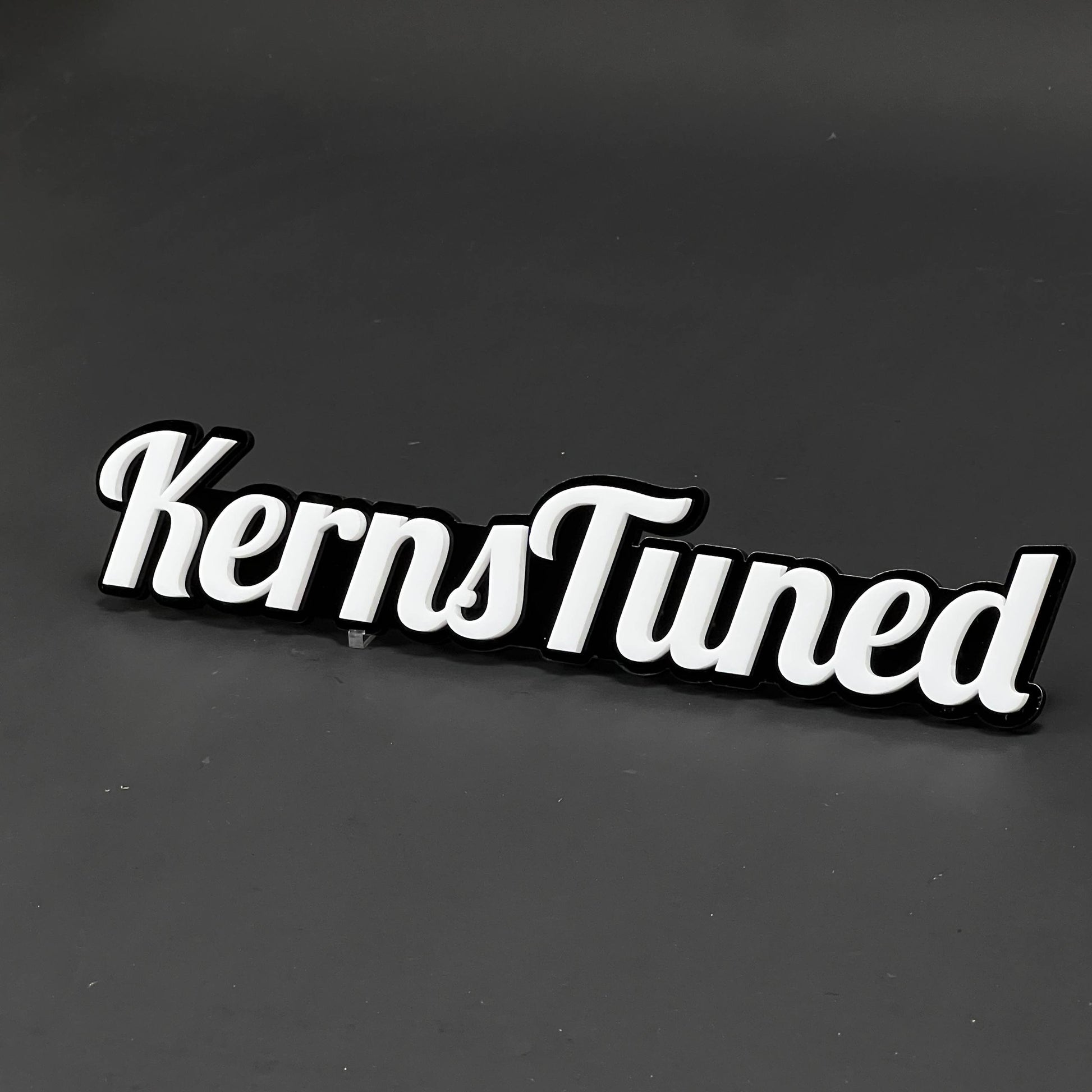 1PC KernsTuned 3D Acrylic Badge - Car Truck Emblem Fender Tailgate Trunk Sticker