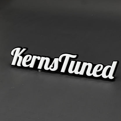 1PC KernsTuned 3D Acrylic Badge - Car Truck Emblem Fender Tailgate Trunk Sticker
