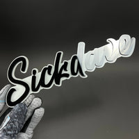1PC Sickdave 3D Acrylic Badge - Car Truck Emblem Fender Tailgate Trunk Sticker