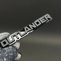 1PC OUTLANDER 3D Acrylic Badge - Car Truck Emblem Fender Tailgate Trunk Sticker