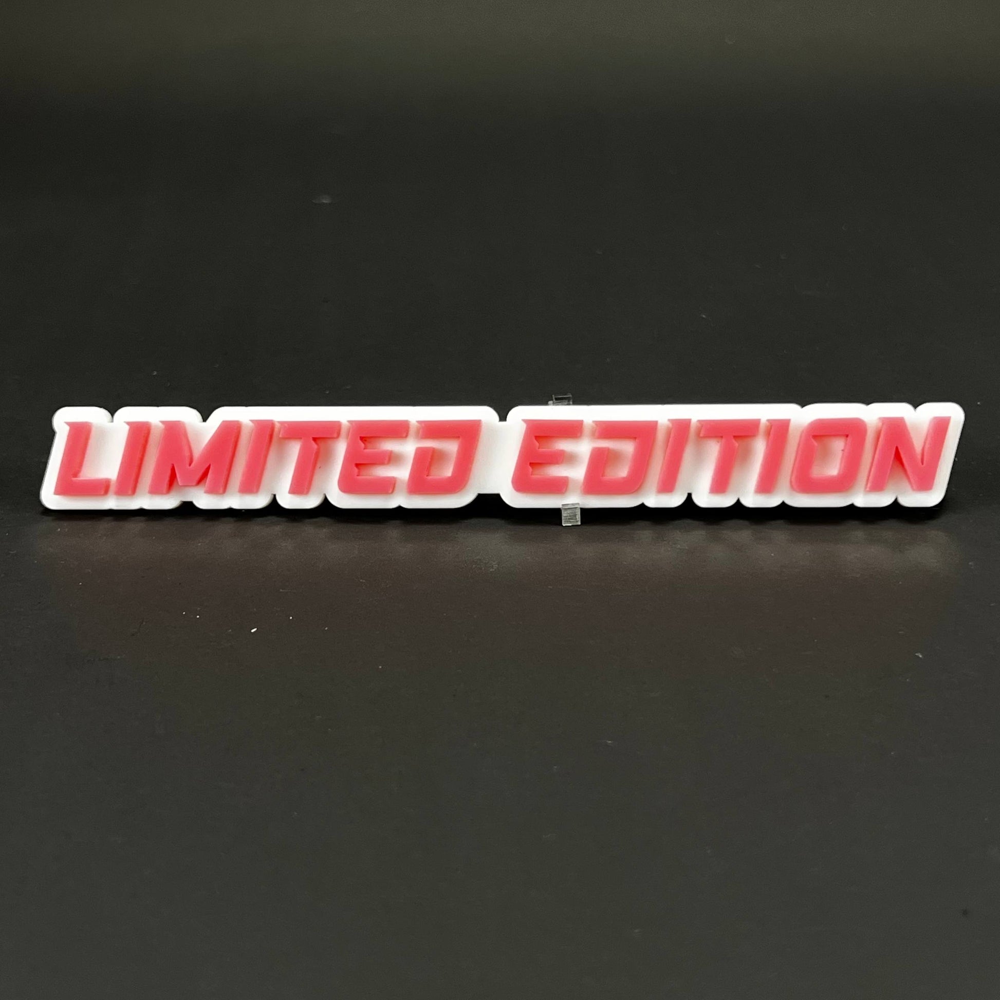 1PC LIMITED EDITION 3D Acrylic Badge - Car Truck Emblem Fender Sticker