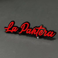 1PC La Pantera 3D Acrylic Badge - Car Truck Emblem Fender Tailgate Trunk Sticker