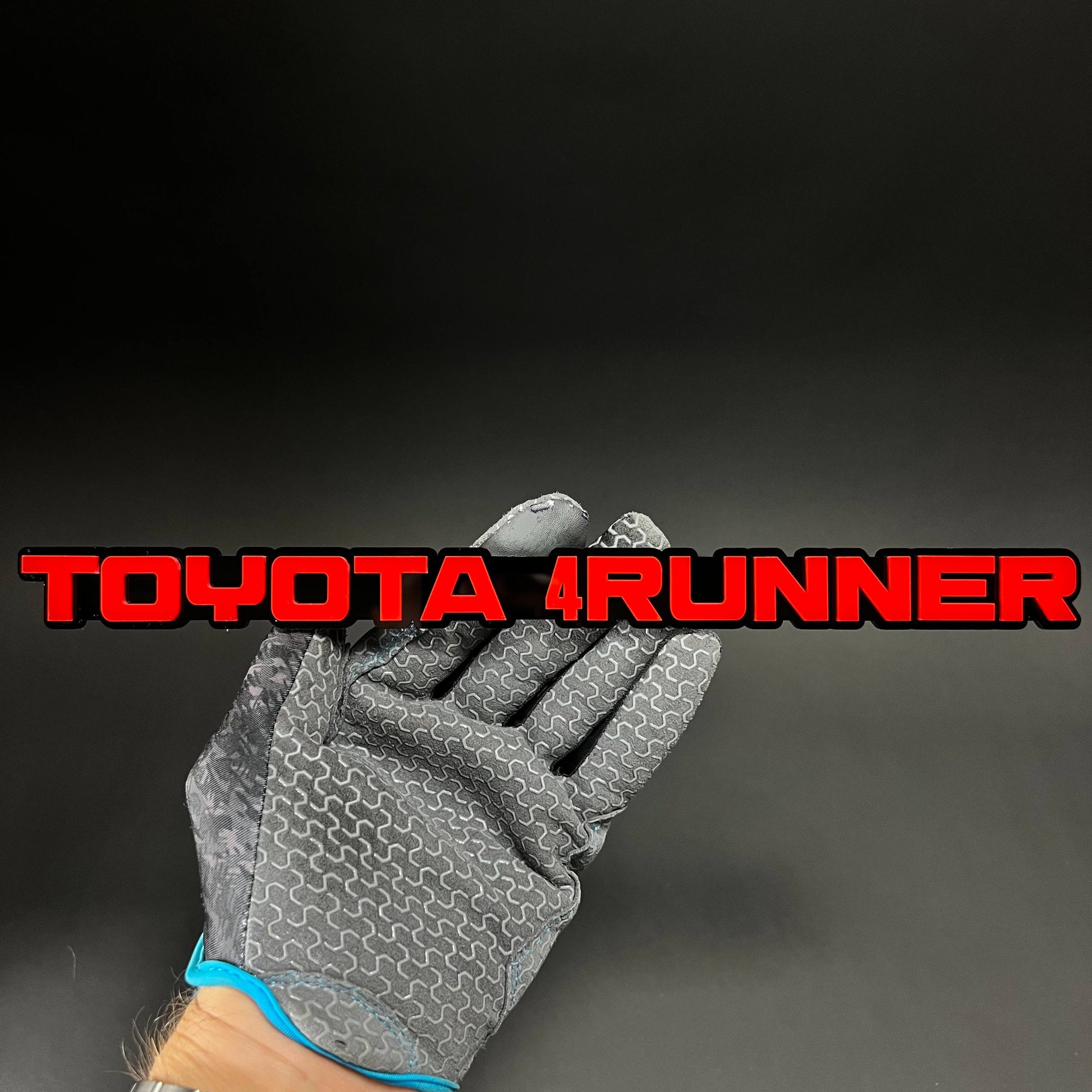 1PC TOYOTA 4RUNNER 3D Acrylic Badge - Car Truck Emblem Fender Sticker