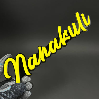 1PC Nanakuli 3D Acrylic Badge - Car Truck Emblem Fender Tailgate Trunk Sticker