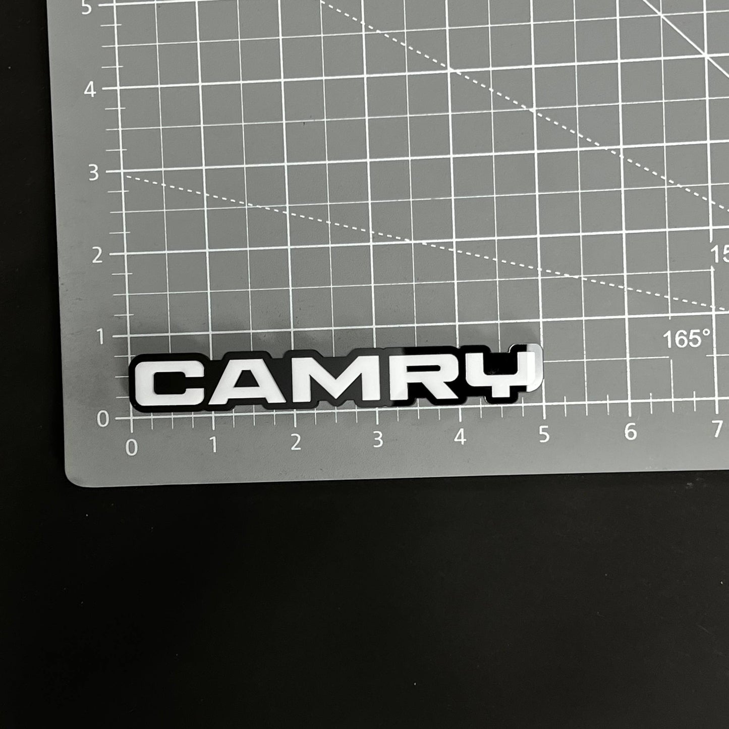 1PC CAMRY 3D Acrylic Badge - Car Truck Emblem Fender Tailgate Trunk Sticker