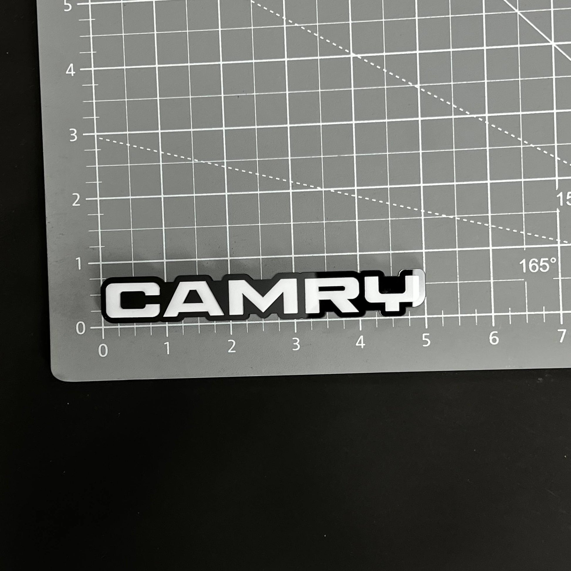 1PC CAMRY 3D Acrylic Badge - Car Truck Emblem Fender Tailgate Trunk Sticker