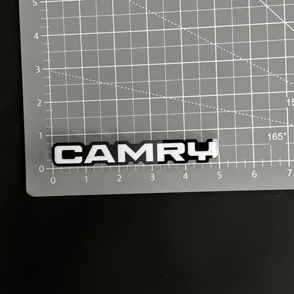 1PC CAMRY 3D Acrylic Badge - Car Truck Emblem Fender Tailgate Trunk Sticker