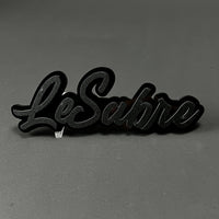 1PC LeSabre 3D Acrylic Badge - Car Truck Emblem Fender Tailgate Trunk Sticker