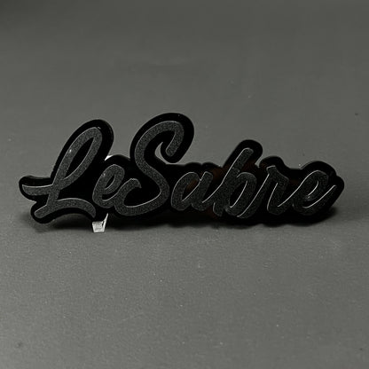 1PC LeSabre 3D Acrylic Badge - Car Truck Emblem Fender Tailgate Trunk Sticker