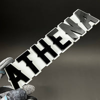 1PC ATHENA 3D Acrylic Badge - Car Truck Emblem Fender Tailgate Trunk Sticker