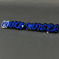 1PC COOKIE MONSTER 3D Acrylic Badge - Car Truck Emblem Fender Sticker
