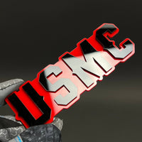 1PC USMC 3D Acrylic Badge - Car Truck Emblem Fender Tailgate Trunk Sticker