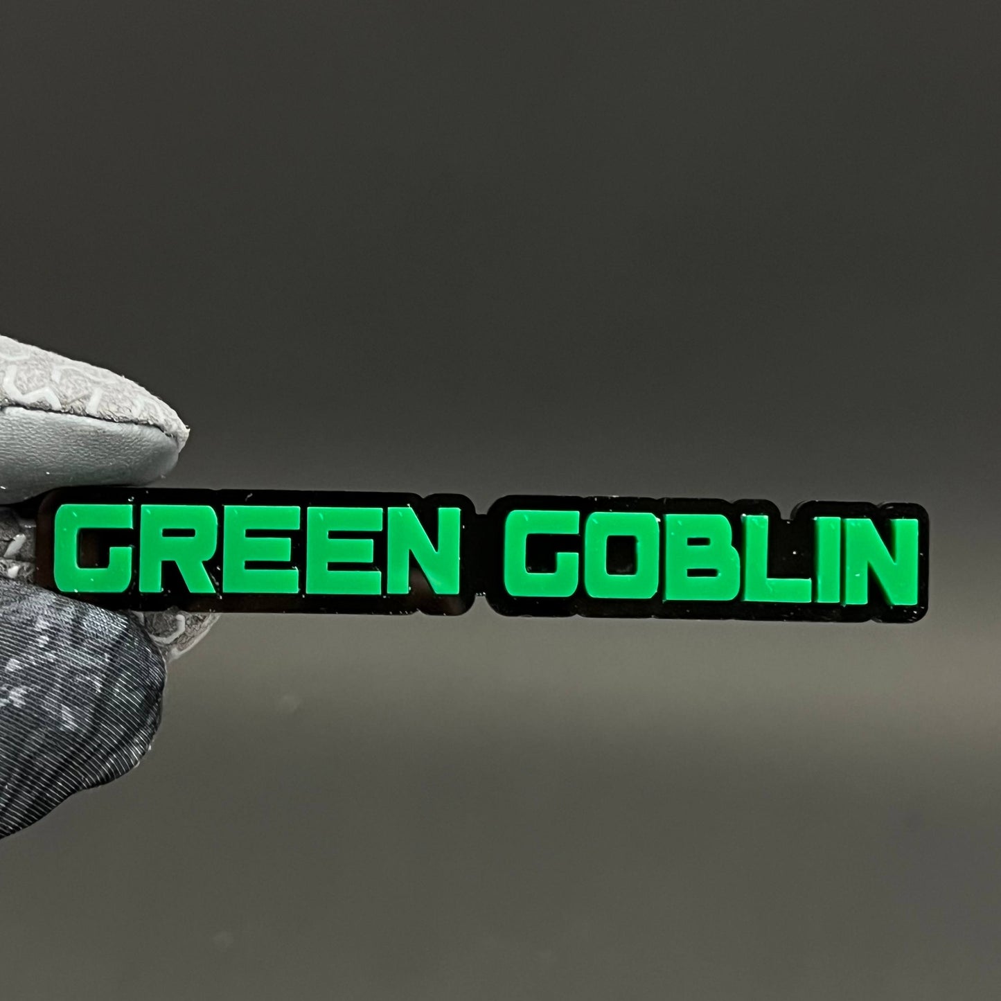 1PC GREEN GOBLIN 3D Acrylic Badge - Car Truck Emblem Fender Sticker