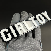 GirlToy 3D Acrylic Badge - Car Truck Emblem Fender Tailgate Trunk Sticker