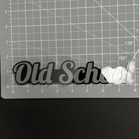 1PC Old School 3D Acrylic Badge - Car Truck Emblem Fender Tailgate Trunk Sticker