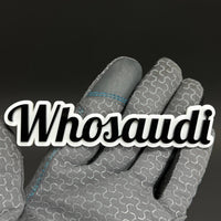1PC Whosaudi 3D Acrylic Badge - Car Truck Emblem Fender Tailgate Trunk Sticker