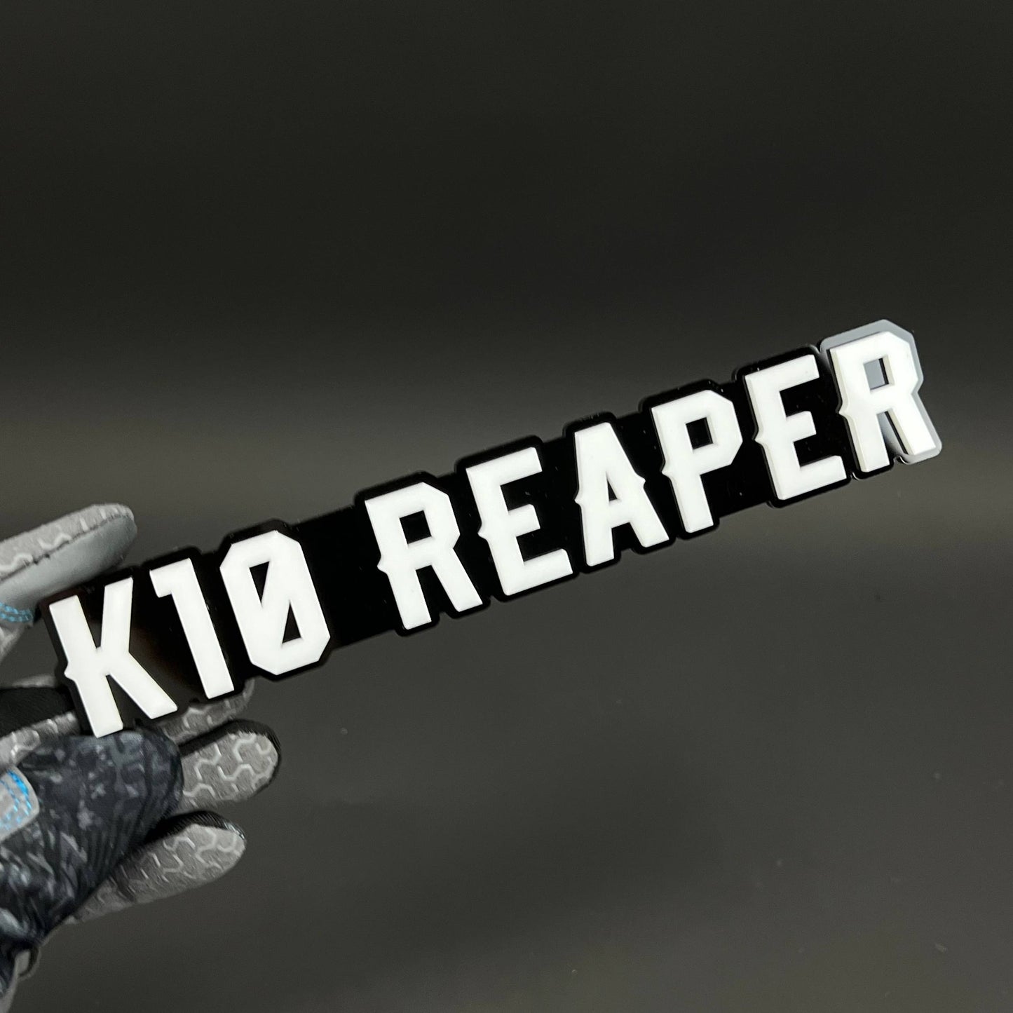 1PC K10 REAPER 3D Acrylic Badge - Car Truck Emblem Fender Tailgate Trunk Sticker