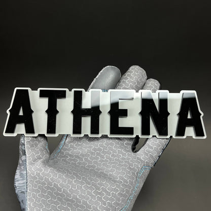 1PC ATHENA 3D Acrylic Badge - Car Truck Emblem Fender Tailgate Trunk Sticker