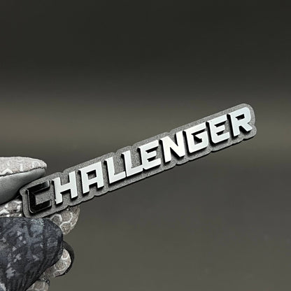 1PC CHALLENGER 3D Acrylic Badge - Car Truck Emblem Fender Tailgate Trunk Sticker