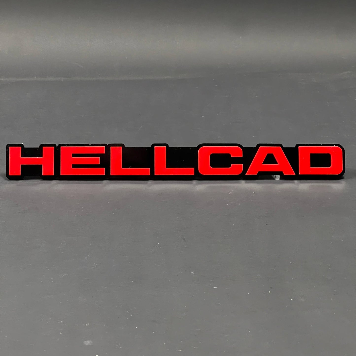 1PC HELLCAD 3D Acrylic Badge - Car Truck Emblem Fender Tailgate Trunk Sticker