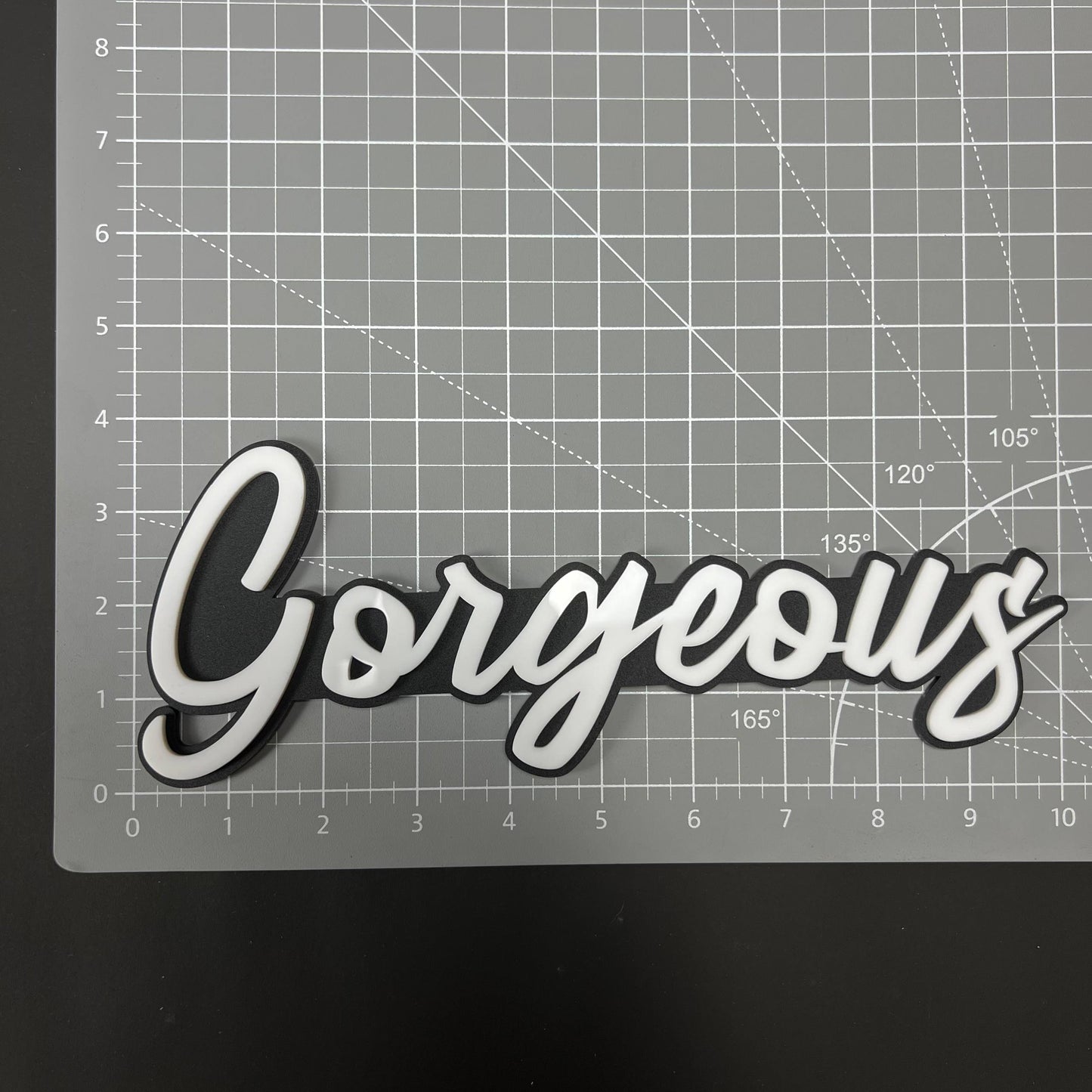 1PC Gorgeous 3D Acrylic Badge - Car Truck Emblem Fender Tailgate Trunk Sticker