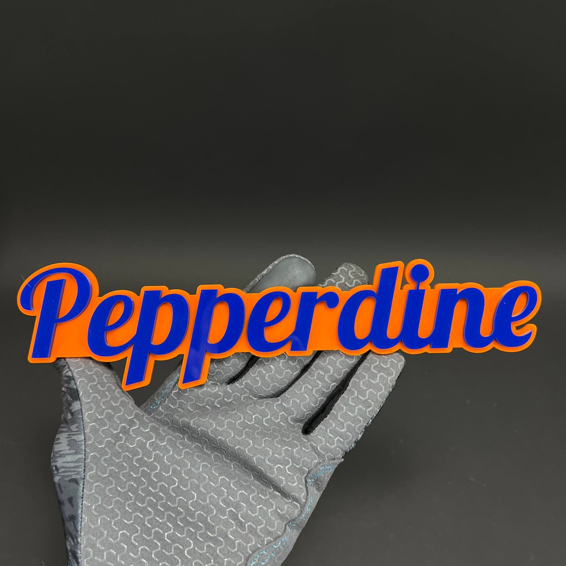 1PC Pepperdine 3D Acrylic Badge - Car Truck Emblem Fender Tailgate Trunk Sticker
