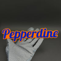 1PC Pepperdine 3D Acrylic Badge - Car Truck Emblem Fender Tailgate Trunk Sticker