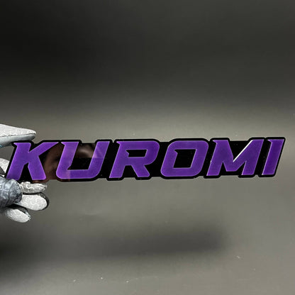 1PC KUROMI 3D Acrylic Badge - Car Truck Emblem Fender Tailgate Trunk Sticker