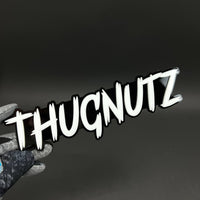 1PC THUGNUTZ 3D Acrylic Badge - Car Truck Emblem Fender Tailgate Trunk Sticker