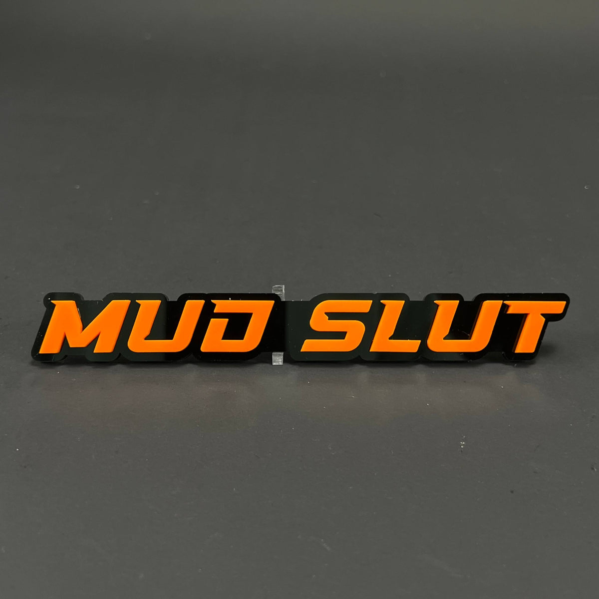 1PC MUD SLUT 3D Acrylic Badge - Car Truck Emblem Fender Tailgate Trunk Sticker