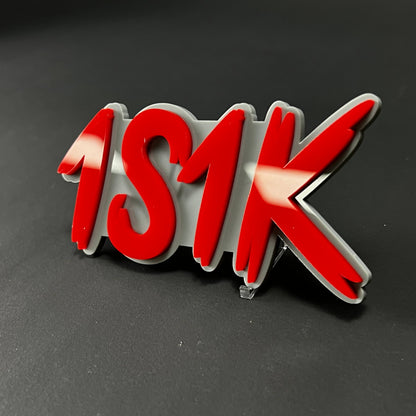 1PC 1S1K 3D Acrylic Badge - Car Truck Emblem Fender Tailgate Trunk Sticker