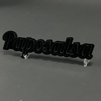 1PC Paposalsa 3D Acrylic Badge - Car Truck Emblem Fender Tailgate Trunk Sticker