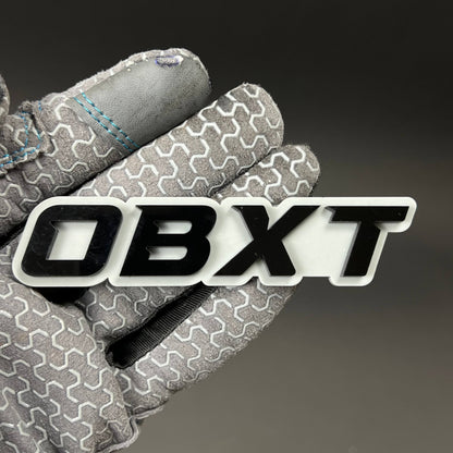 1PC OBXT 3D Acrylic Badge - Car Truck Emblem Fender Tailgate Trunk Sticker