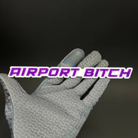 1PC AIRPORT BITCH 3D Acrylic Badge - Car Truck Emblem Fender Sticker
