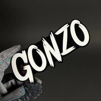 1PC GONZO 3D Acrylic Badge - Car Truck Emblem Fender Tailgate Trunk Sticker