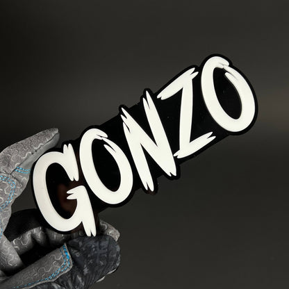 1PC GONZO 3D Acrylic Badge - Car Truck Emblem Fender Tailgate Trunk Sticker