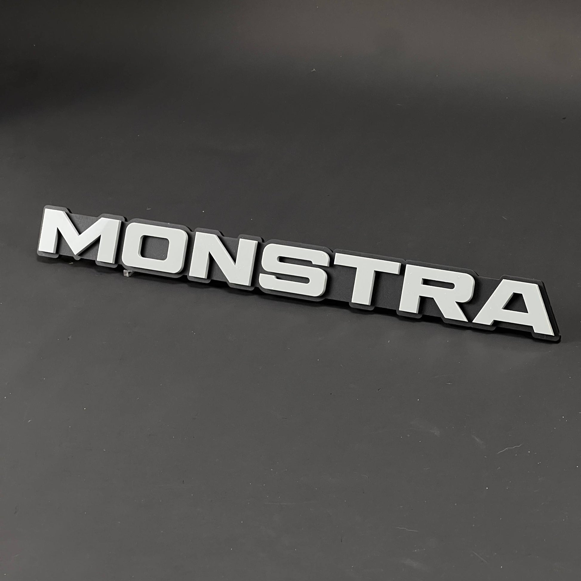 1PC MONSTRA 3D Acrylic Badge - Car Truck Emblem Fender Tailgate Trunk Sticker