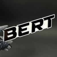 1PC BERT 3D Acrylic Badge - Car Truck Emblem Fender Tailgate Trunk Sticker