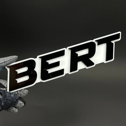 1PC BERT 3D Acrylic Badge - Car Truck Emblem Fender Tailgate Trunk Sticker