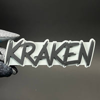 1PC KRAKEN 3D Acrylic Badge - Car Truck Emblem Fender Tailgate Trunk Sticker