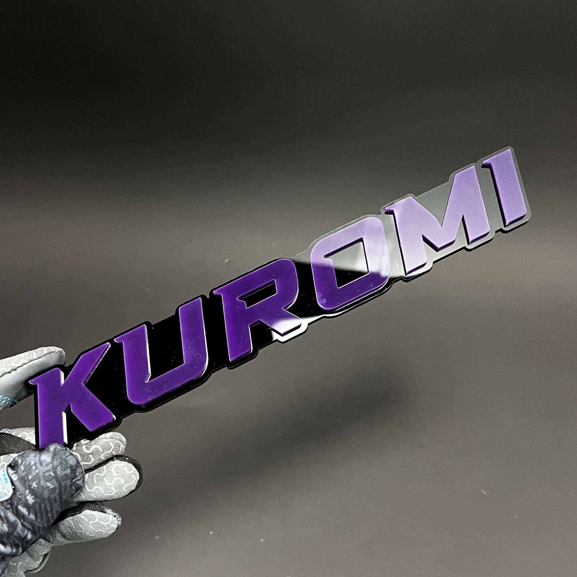 1PC KUROMI 3D Acrylic Badge - Car Truck Emblem Fender Tailgate Trunk Sticker