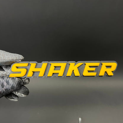 1PC SHAKER 3D Acrylic Badge - Car Truck Emblem Fender Tailgate Trunk Sticker