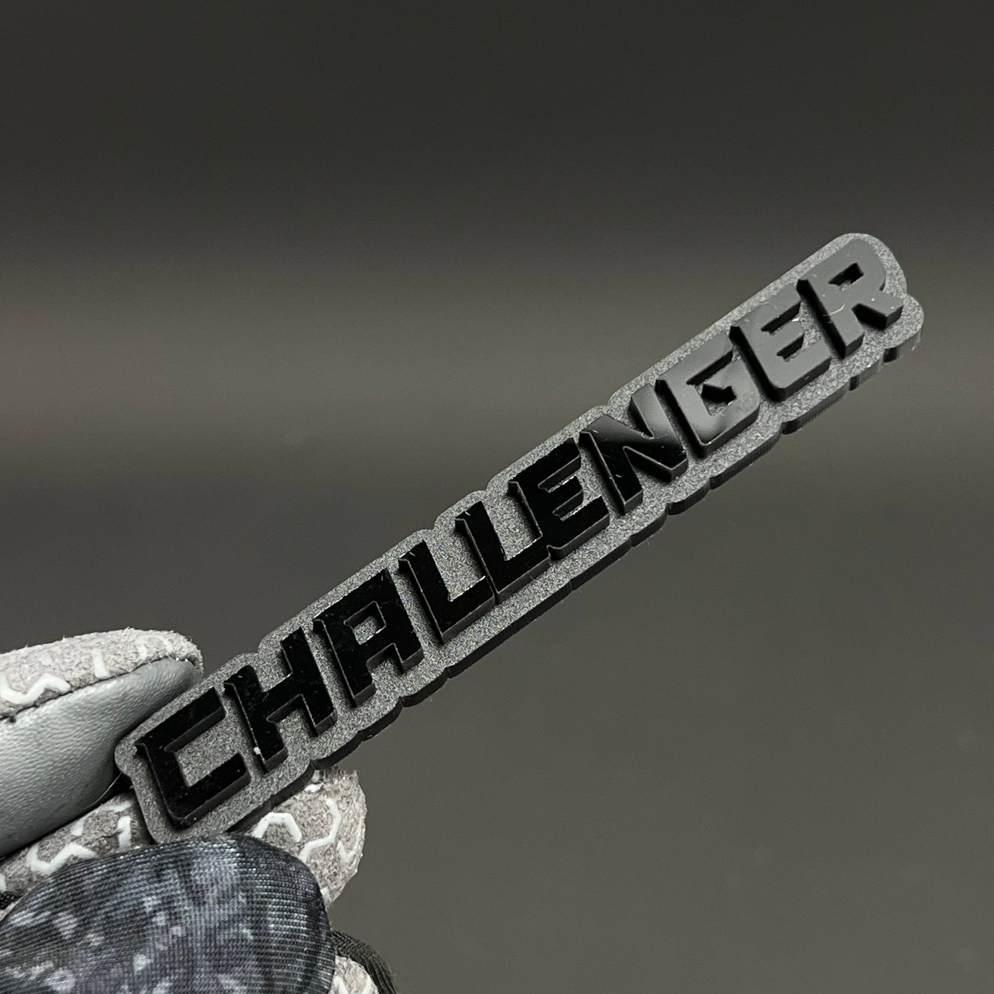 1PC CHALLENGER 3D Acrylic Badge - Car Truck Emblem Fender Tailgate Trunk Sticker