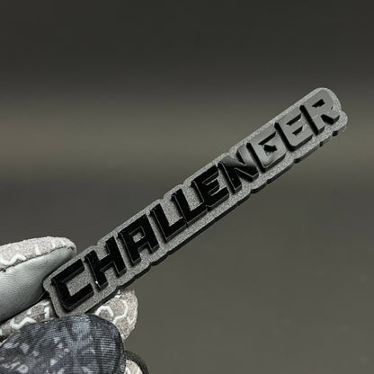 1PC CHALLENGER 3D Acrylic Badge - Car Truck Emblem Fender Tailgate Trunk Sticker