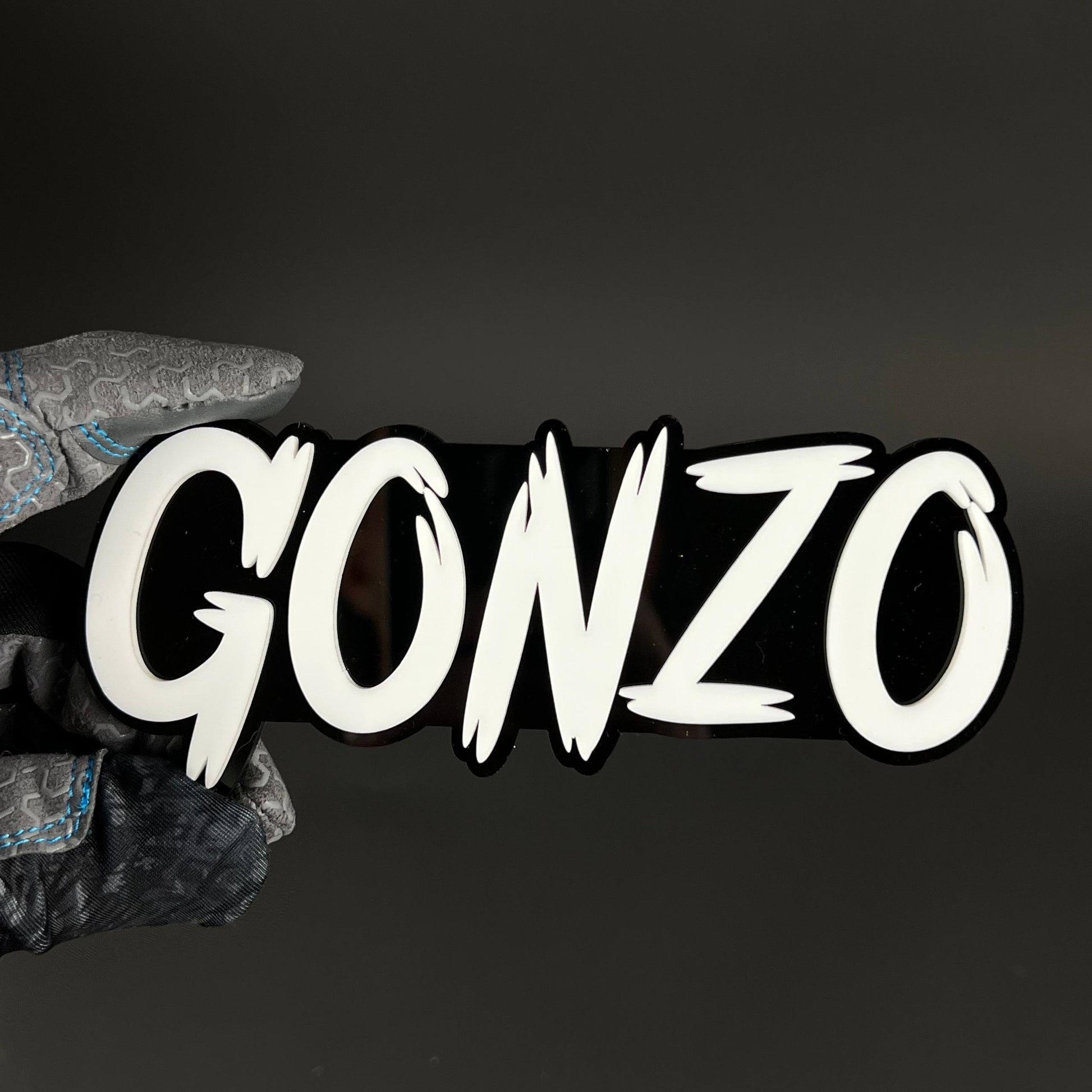 1PC GONZO 3D Acrylic Badge - Car Truck Emblem Fender Tailgate Trunk Sticker